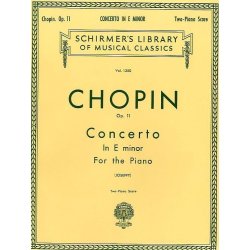 Frederic Chopin: Piano Concerto No.1 In E Minor Op.11 (Two Piano Score)