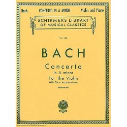 J.S Bach: Violin Concerto No.1 In A Minor BWV1041 (Violin/Piano)