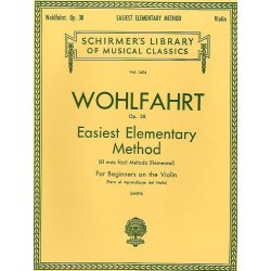 Franz Wohlfahrt: Easiest Elementary Method For Beginners Op.38 (Violin)