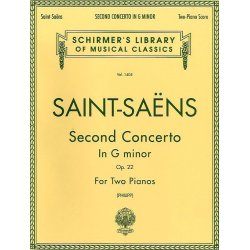 Camille Saint-Saens: Piano Concerto No.2 In G Minor Op.22 (2-Piano Score)