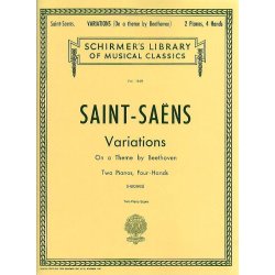Camille Saint-Saens: Variations On A Theme By Beethoven Op.35