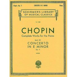 Frederic Chopin: Piano Concerto No.1 In E Minor Op.11 (Piano Solo)