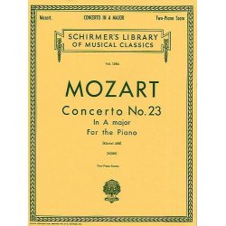 Wolfgang Amadeus Mozart: Piano Concerto No.23 In A Major (2-Piano Score)