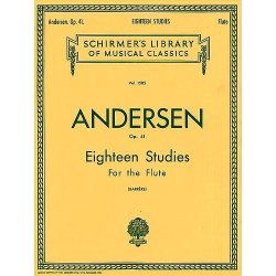 Joachim Andersen: Eighteen Studies For The Flute Op.41