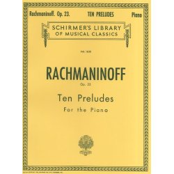 Sergei Rachmaninov: Ten Preludes For Piano Op.23
