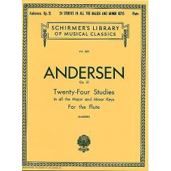 Joachim Andersen: Twenty-Four Studies For Flute Op.21