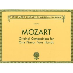 Wolfgang Amadeus Mozart: Original Compositions For One Piano, Four Hands