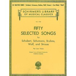 50 Selected Songs (Low Voice)