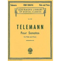G.P. Telemann: Four Sonatas For Flute And Piano