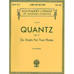 Johann Quantz: Six Duets For Two Flutes Op.2