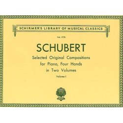 Franz Schubert: Selected Original Compositions For Piano Duet Volume I