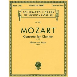 W.A. Mozart: Clarinet Concerto K.622 (Clarinet/Piano)