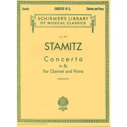 Karl Stamitz: Clarinet Concerto In E Flat (Clarinet/Piano)
