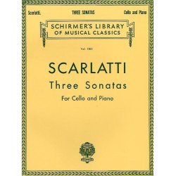 Alessandro Scarlatti: Three Sonatas For Cello And Piano