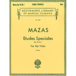 Jacques F. Mazas: Etudes Speciales Op.36 Book 1 (Viola)