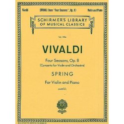 Antonio Vivaldi: Spring From 'Four Seasons' Op.8 (Violin/Piano)