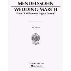 Felix Mendelssohn: Wedding March (Piano Solo)