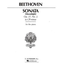 Beethoven: Piano Sonata In C Sharp Minor Op.27 No. 2 'Moonlight'