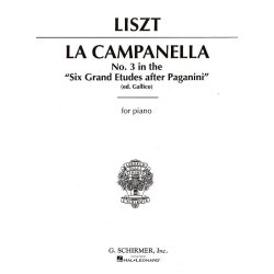 Franz Liszt: La Campanella (No.3 From 'Six Etudes After Paganini')