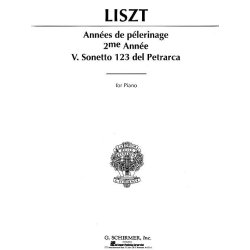 Franz Liszt: Sonetto Del Petrarca No.123 (Piano Solo)