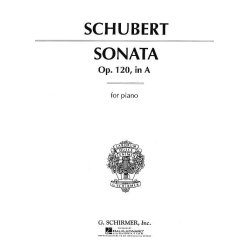 Franz Schubert: Piano Sonata In A Op.120
