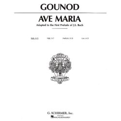 Charles Gounod: Ave Maria In G (High Voice)