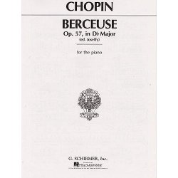 Frederic Chopin: Berceuse In D Flat Major Op.57