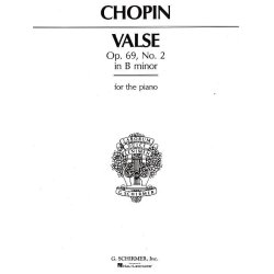 Frederic Chopin: Valse In B Minor Op. 69 No. 2