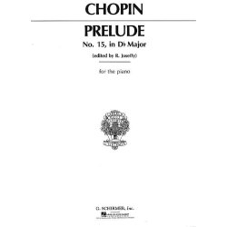 Frederic Chopin: Prelude In D Flat Op.28 No.15