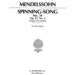 Felix Mendelssohn: Spinning Song Op. 67 No. 4