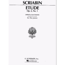Alexander Scriabin: Etude In C Sharp Minor Op.2 No.1