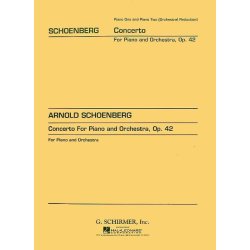 Arnold Schoenberg: Piano Concerto Op.42 (2 Piano Score)