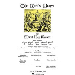 Albert Hay Malotte: The Lord's Prayer (Alto/Baritone Duet)