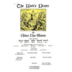 Albert Hay Malotte: The Lord's Prayer (Low Voice/Organ)