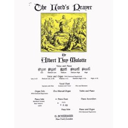 Albert Hay Malotte: The Lord's Prayer (Piano Duet)