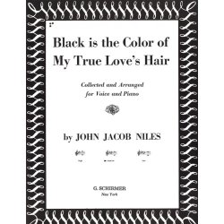 J.J. Niles: Black Is The Colour Of My True Love's Hair (Medium Voice)