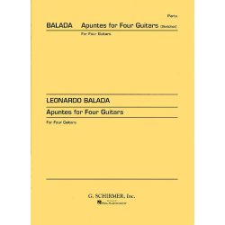 Leonardo Balada: Apuntes (Sketches)