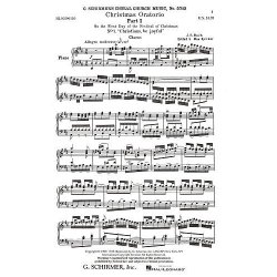 J.S. Bach: Christmas Oratorio Part 1 (Vocal Score)