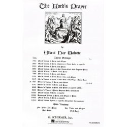 Albert Hay Malotte: The Lord's Prayer SSA