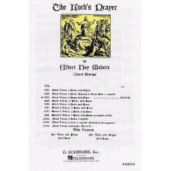 Albert Hay Malotte: The Lord's Prayer (SATB/Piano)