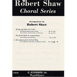 All Creatures Of Our God And King (Arr. Robert Shaw)