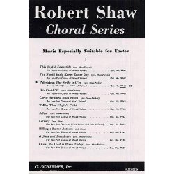 Giovanni Palestrina: The Strife Is O'er