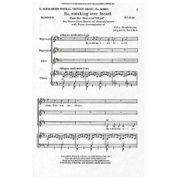 Felix Mendelssohn: He, Watching Over Israel (SSA)
