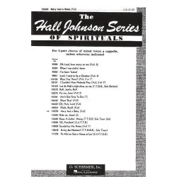 Mary Had A Baby (SATB)