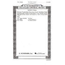 De Animals A-Comin' (SSA Arr. William Stickles)