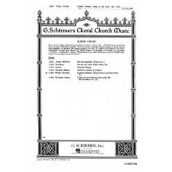 Giuseppi Ottavio Pitoni: Cantate Domino (Ed. James Pruett)