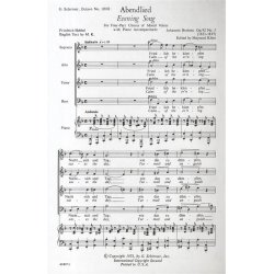 Johannes Brahms: Abenlied Op. 92 No. 3