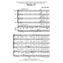 John Ness Beck: Psalm 67