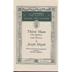 Joseph Haydn: Third Mass (Schirmer Edition)