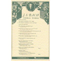 J. S. Bach: St Matthew Passion (Paperback Vocal Score)